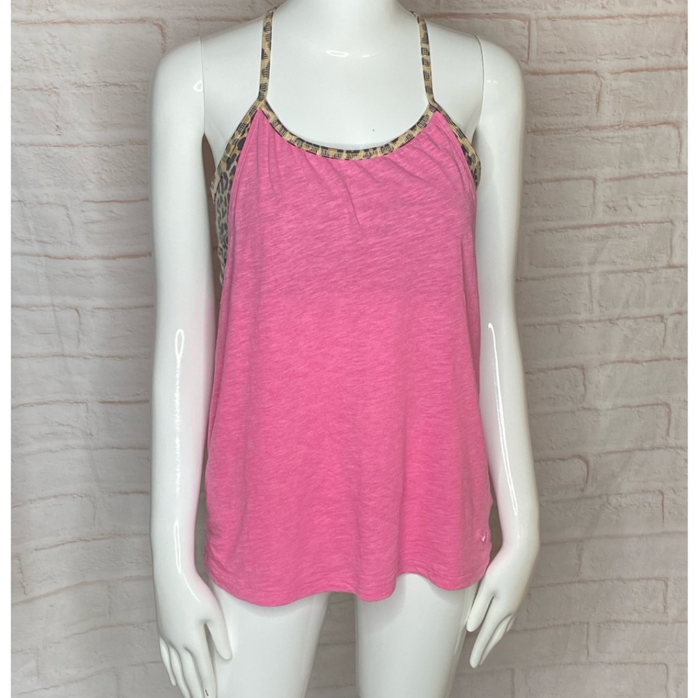 Pink Vitoria’s Secret Race back top size M
